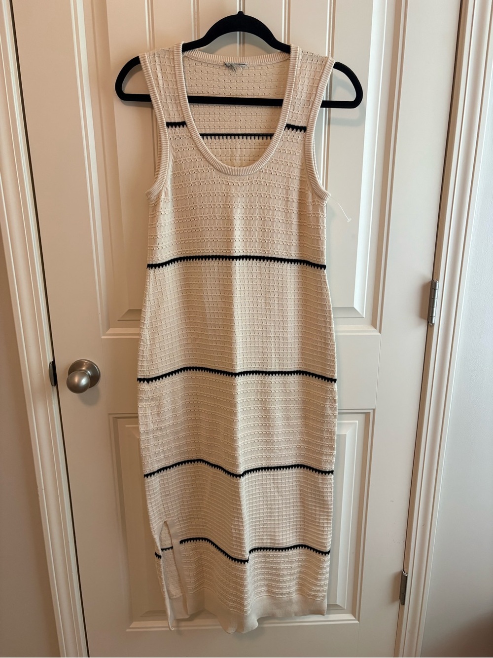 Varley Scott Scoop Neck Midi Dress Size Small